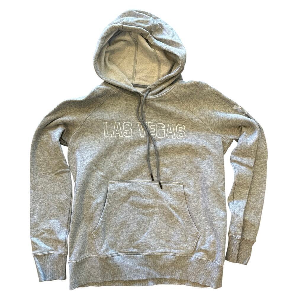 Women’s Under Armour Gray Las Vegas Hoodie Loose Fit Size XS